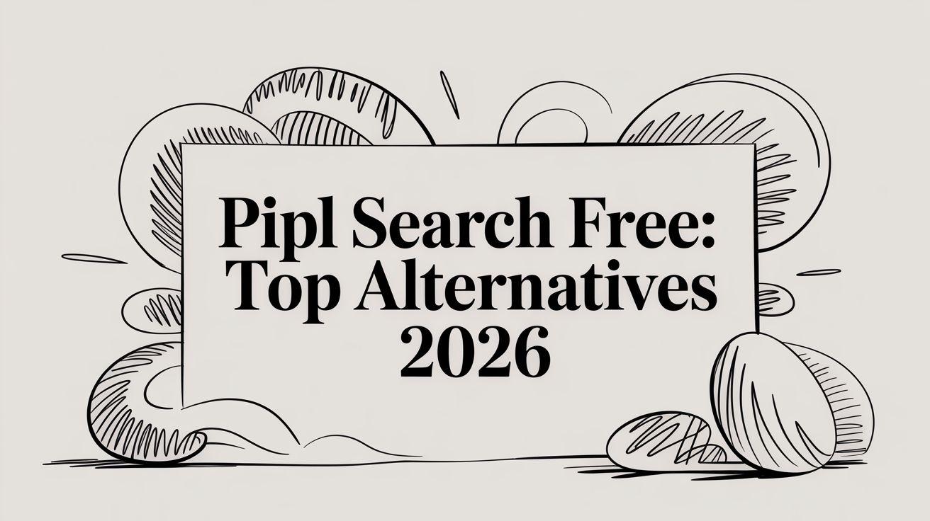 Pipl Search Free: Top Alternatives 2026