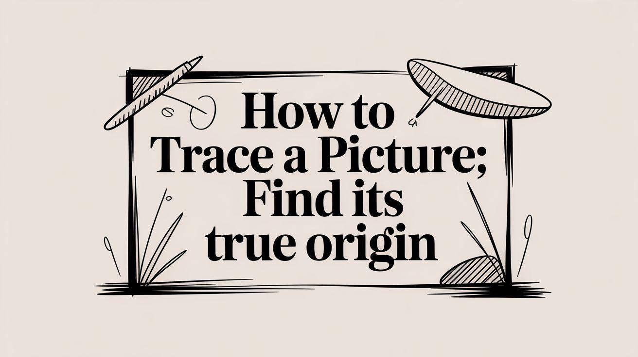 How To Trace A Picture: Find Its True Origin