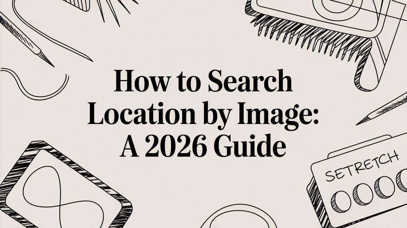 How to Search Location by Image: A 2026 Guide