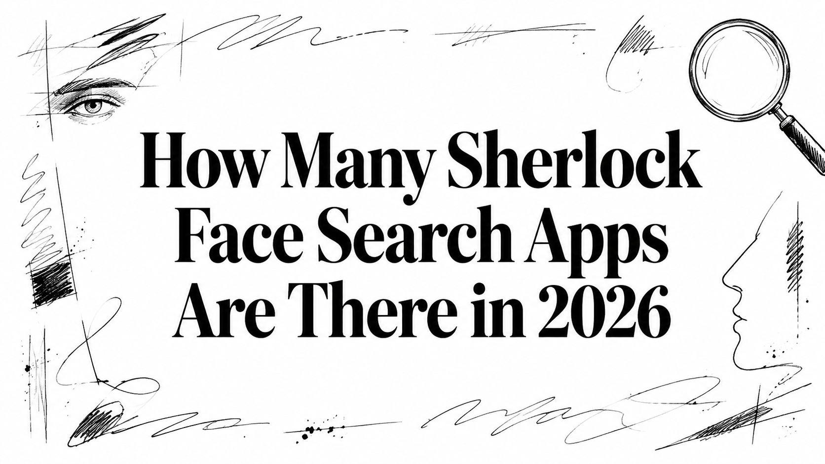 2026年有多少款Sherlock人脸搜索应用