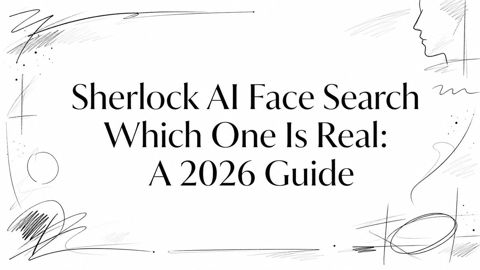 بحث الوجه بالذكاء الاصطناعي Sherlock: أيها حقيقي؟ دليل 2026