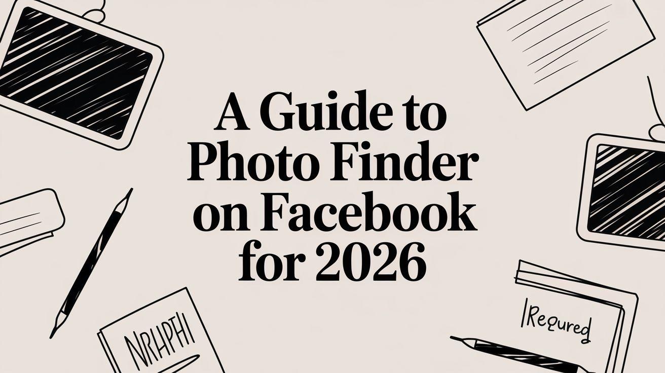 A Guide to Photo Finder on Facebook for 2026