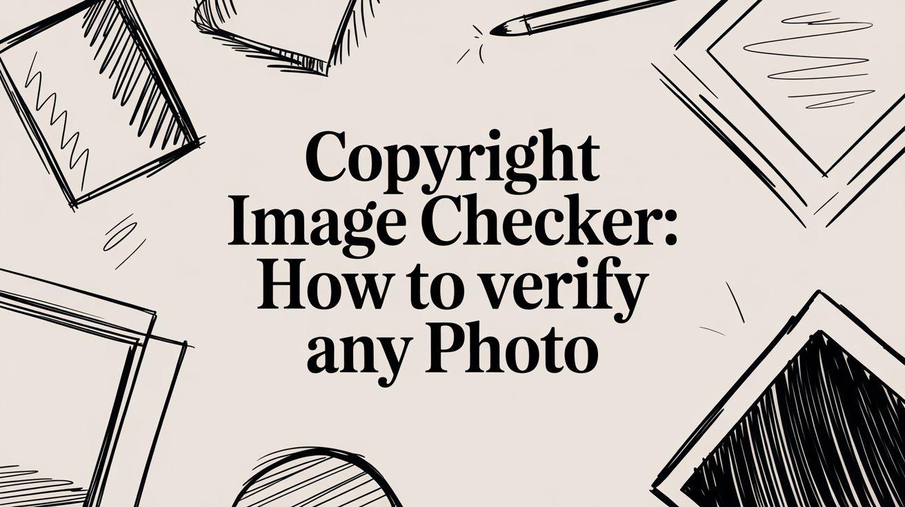 Copyright Image Checker: How to Verify Any Photo