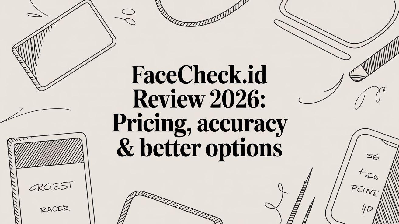 FaceCheck.id Review 2026: Pricing, Accuracy & Better Options