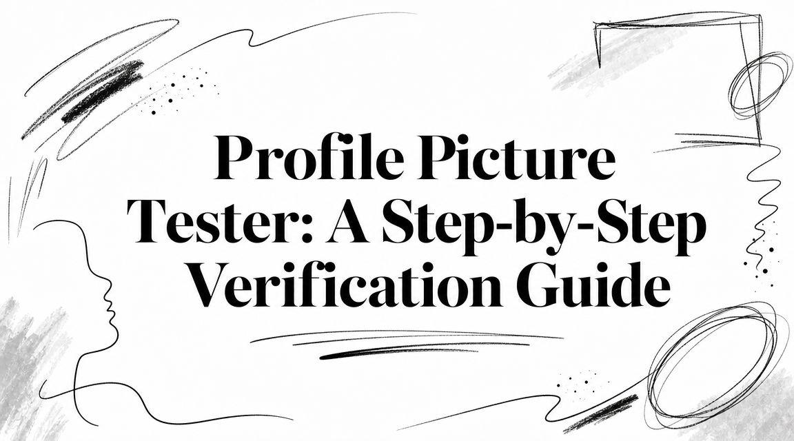 Profielfoto Tester: Een Stapsgewijze Verificatiegids