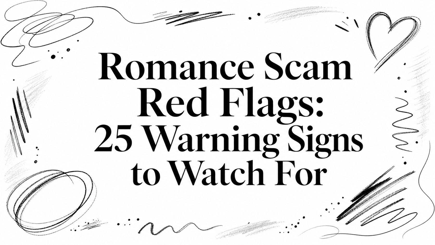 Romance Scam Red Flags: 25 Warning Signs to Watch For