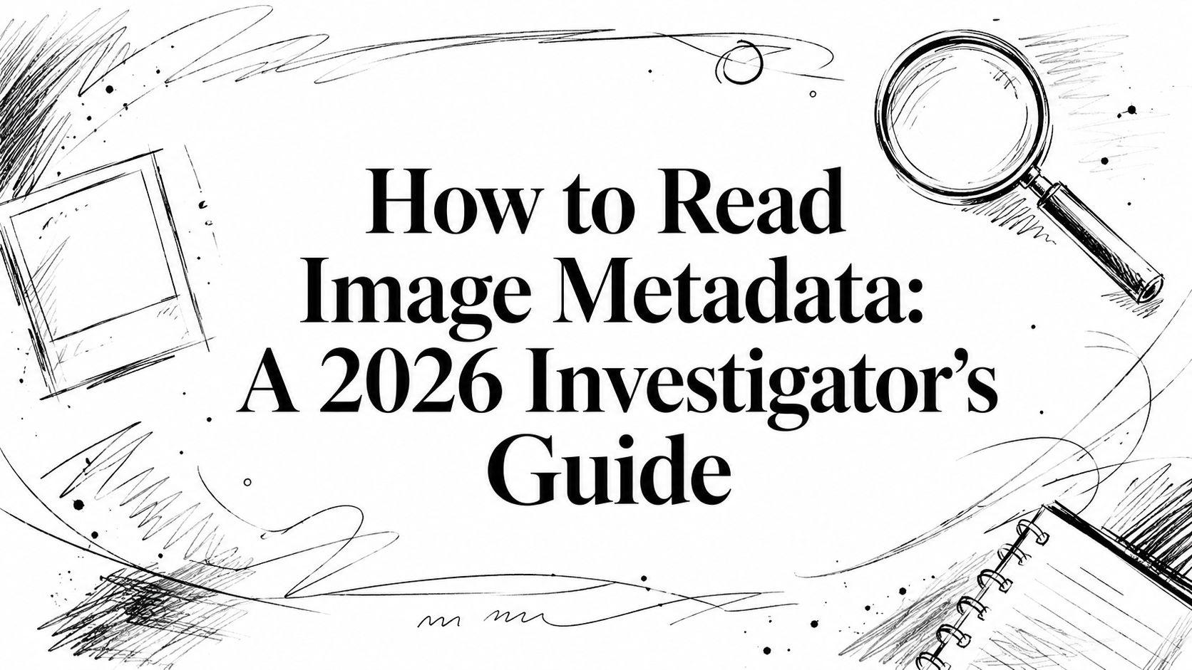 Cómo leer los metadatos de una imagen: Guía para investigadores 2026