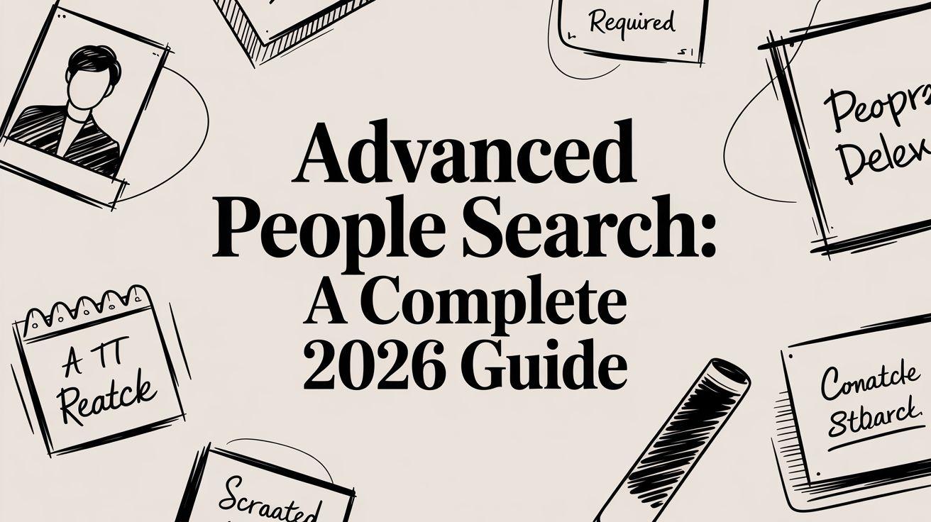 Advanced People Search: A Complete 2026 Guide