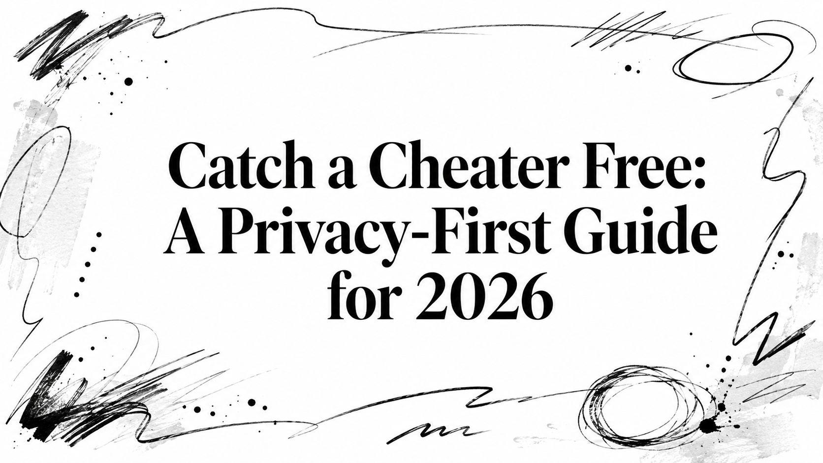 Catch a Cheater Free: A Privacy-First Guide for 2026